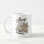 Immer der beste Papa ever süß Kaffeetasse (Links)