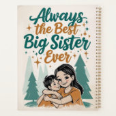 immer die beste große Schwester aller Zeiten Planer (Rückseite)