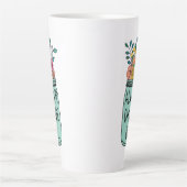 Immer die Freude aussuchen Milchtasse (Vorderseite)