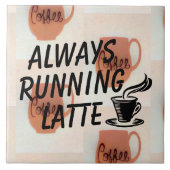 Immer die Latte-Keramik-Tile ausführen Fliese (Vorderseite)