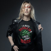 Immer doppelt so wie ein Boss - Dart Player T-Shirt