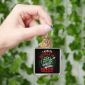 Immer doppelt starten - Dart Player Premium Schlüsselanhänger (Hand)