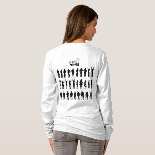 immer du bist T-Shirt (Schwarz voll)