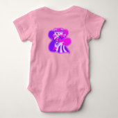 Immer ein Baby-Anzug einer Königin Baby Strampler (Rückseite)