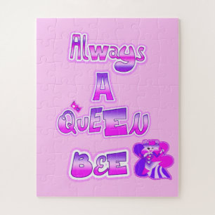 Immer ein Baby-Pink-Puzzle der Königin Puzzle