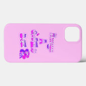 Immer ein Baby-Rosa der Königin Case-Mate iPhone Hülle (Rückseite (Horizontal))