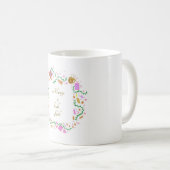 Immer ein Buch Mädchen Kaffeetasse (VorderseiteRechts)