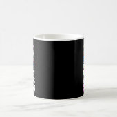 Immer ein einzigartiges intelligentes Autismus-Bew Kaffeetasse (Mittel)