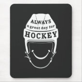 Immer ein großer Hockey-Tag Mousepad (Vorne)