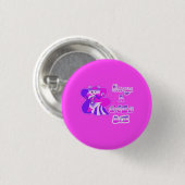 Immer ein Knopf für eine Königin mit heißem Rosa Button (Vorne & Hinten)
