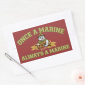 Immer ein Meer Rechteckiger Aufkleber (Umschlag)