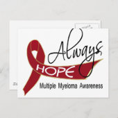 Immer ein Multiples Myelom Postkarte (Vorne/Hinten)