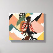 Immer ein Reisender Leinwanddruck (Vorderseite)