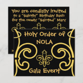 Immer ein SAINT Einladung (Vorne/Hinten)