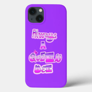 Immer eine Biene lila Case-Mate iPhone Hülle
