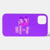 Immer eine Biene lila Case-Mate iPhone Hülle (Rückseite (Horizontal))