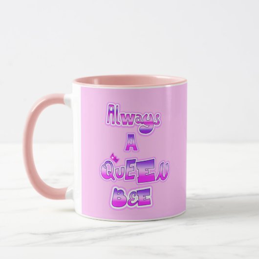 Immer eine Bienenbecher Tasse (Links)