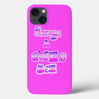 Immer eine Bienenkönigin heiß rosa Case-Mate iPhone Hülle
