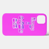 Immer eine Bienenkönigin heiß rosa Case-Mate iPhone Hülle (Rückseite (Horizontal))