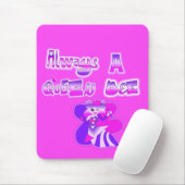 Immer eine Bienenkönigin heiß rosa Mousepad (Mit Mouse)