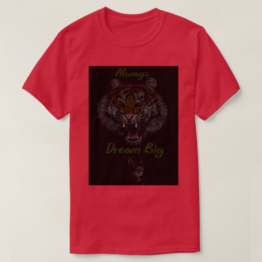 Immer eine große Kitekatze träumen T-Shirt (Design vorne)
