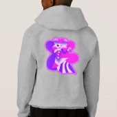 Immer eine Königin Bienenmädchen Hoodie (Rückseite)