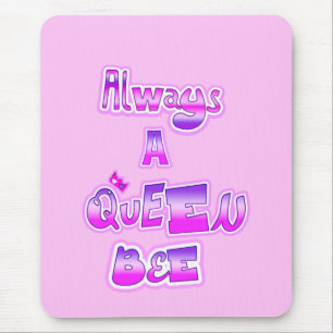 Immer eine Königin hellrosa Mousepad