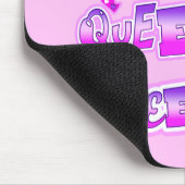 Immer eine Königin hellrosa Mousepad (Ecke)