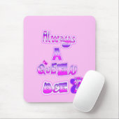 Immer eine Königin hellrosa Mousepad (Mit Mouse)