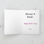 Immer eine Mutter-Kind-Anleihekarte Karte (Innenseite)