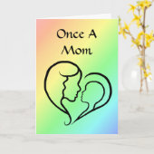 Immer eine Mutter-Kind-Anleihekarte Karte (Gelbe Blume)