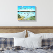 Immer eine Pilgerreise Leinwanddruck (Insitu (Schlafzimmer))