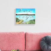 Immer eine Pilgerreise Leinwanddruck (Insitu (Wohnzimmer))