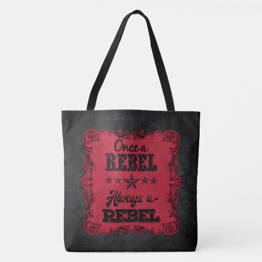 Immer eine Rebellen (SR Schullied-) Tasche (Vorderseite)