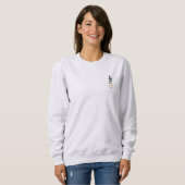 Immer, eine stille Art, immer zu sagen Sweatshirt (Vorne ganz)