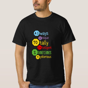 immer einzigartig absolut intelligent, manchmal ge T-Shirt