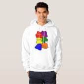 Immer einzigartig Autismus Männerhoodie Hoodie (Vorne ganz)