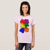 Immer einzigartig Autismus T - Shirt (Vorne ganz)