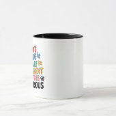Immer einzigartig, manchmal völlig intelligent tasse (Zentrum)