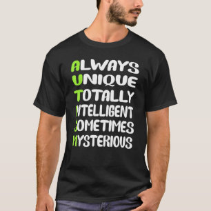 Immer Einzigartig Total Intelligentes Süßes Autism T-Shirt