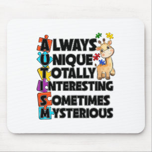 Immer einzigartig, völlig intelligent etwas Myster Mousepad