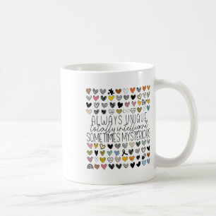 Immer einzigartig, völlig intelligent und manchmal kaffeetasse