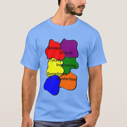 Immer einzigartiger Autismus Männer-T - Shirt (Vorderseite)