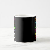 Immer einzigartiges Autismus-Bewusstsein völlig in Kaffeetasse (Mittel)