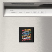 Immer einzigartiges Autismus-Bewusstsein völlig in Magnet (In Situ (Geschirrspüler))