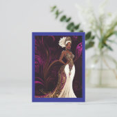 IMMER ELEGANT #1 Postkarte (Stehend Vorderseite)