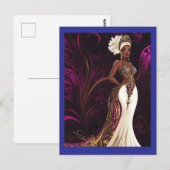 IMMER ELEGANT #1 Postkarte (Vorne/Hinten)