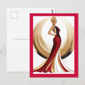 IMMER ELEGANT #4 Postkarte (Vorne/Hinten)