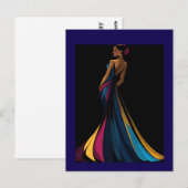 IMMER ELEGANT #6 POSTKARTE (Vorne/Hinten)