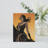 IMMER ELEGANT # 7 Postkarte (Stehend Vorderseite)